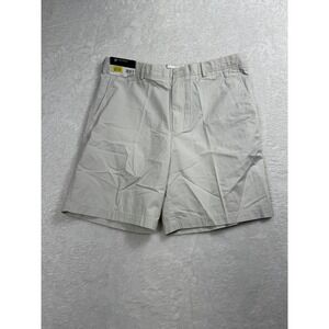 New Cremieux Classics Mens Off White Cotton Chino Shorts Size 38 Regular Fit‎
